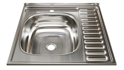 Мойка накладная MIXLINE 60х60 (0,4) лев вып, 1 1/2 527967