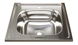 Мойка накладная 50х50 (0,4) вып 1 1/2 Эконом 310304