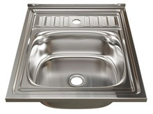 Мойка накладная MIXLINE 60х50 (0,4) вып 1 1/2 527966