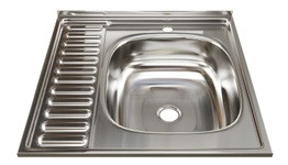 Мойка накладная MIXLINE 60х60 (0,4) прав вып 1 1/2 527969