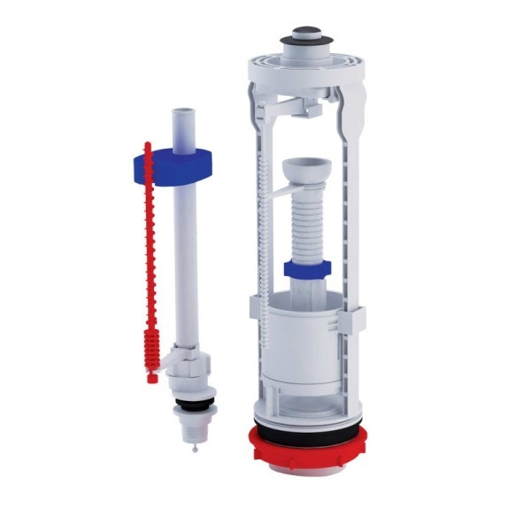 АРМАТУРА (нижний подвод воды ,  кнопка хром ) WC6550М