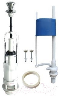 Арматура ( нижний   подвод воды , хром  шток ) АБ 66.56.14.3.