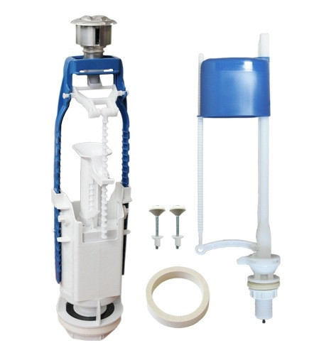 Арматура ( нижний подвод воды , кнопка ) АБ 77.57.14.3