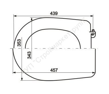Сиденье для унитаза СУ 80.07.80